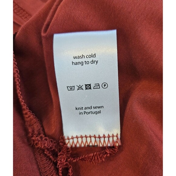 A Domani Flowy Racer Long Sleep Dress Nightgown 2 Med Mineral Cooling Modal - Picture 10 of 11